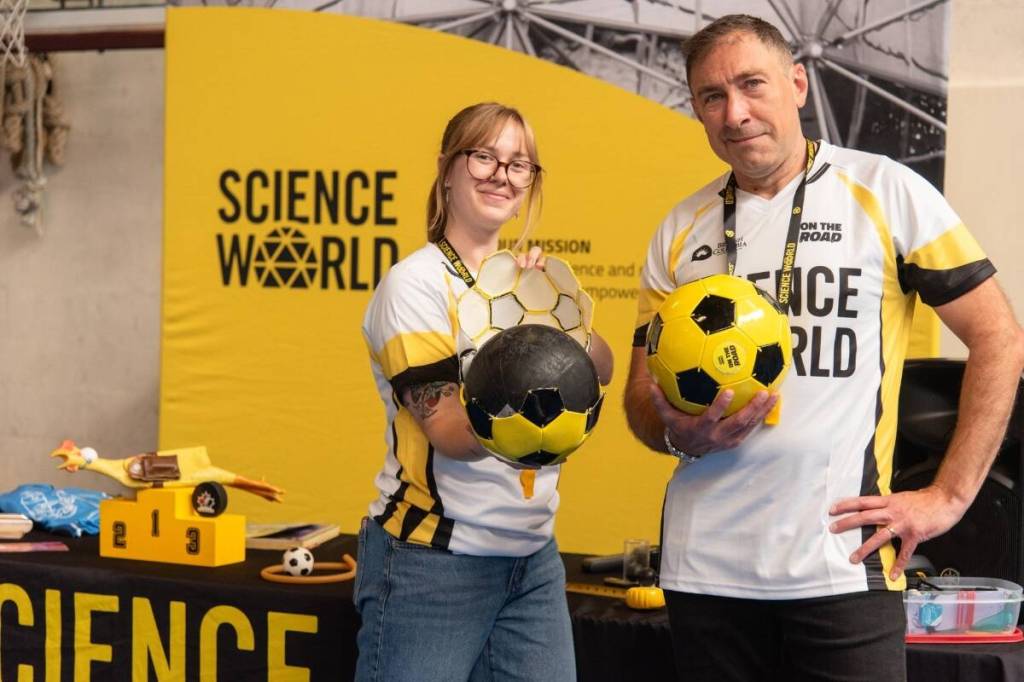 Science World will present &ldquo;Science of Sport&rdquo; as part of North Island College&rsquo;s Community Science Celebration in Campbell River on May 30. (Photo credit: Chelsy Stuyt)
