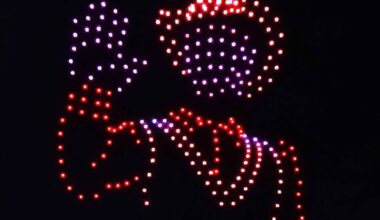 Cowboy image created by lit drones during Pixel Sky Animations&rsquo; show at the 2026 Cloverdale Rodeo & Country Fair. (Contributed to Surrey Now-Leader)
