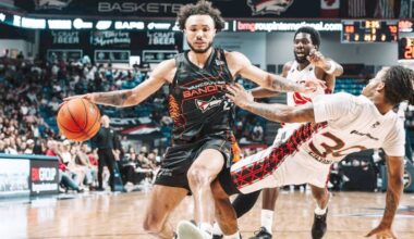 Bandits downed Calgary Surge 111-101 Sunday on home court in Langley. (CEBL/Special to Langley Advance Times)