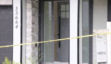 Homicide investigators were deployed to Mission after a woman was found dead and a man was found with non-life-threatening injuries inside a Dewdney Trunk Road residence on Sunday night (May 24). (1st Due Media Photo)