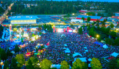 More than 75,000 people attend the Surrey Canada Day festival in 2025. The City of Surrey expects similar numbers this year. (Photo submitted to Cloverdale Reporter/City of Surrey)