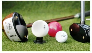 Park golf, created in Hokkaido, Japan in 1983, requires only one club and one ball. (IPGA photo)