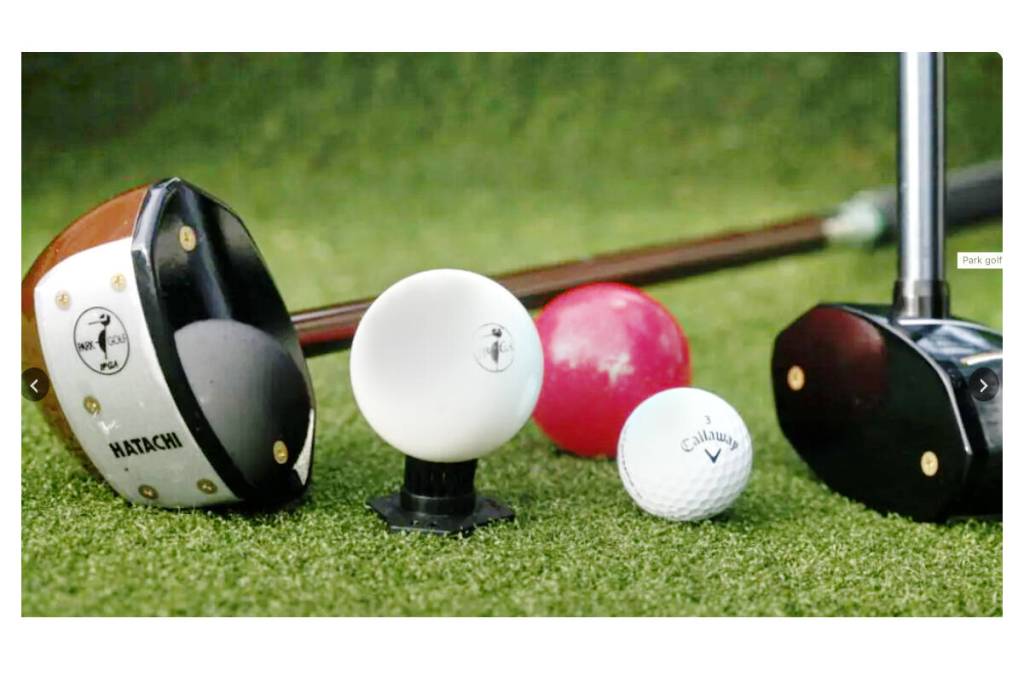 Park golf, created in Hokkaido, Japan in 1983, requires only one club and one ball. (IPGA photo)