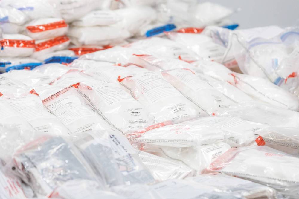 MIKE DEAL / FREE PRESS
The Winnipeg Police Service Project Puma investigation led to the arrest of more than 30 people and the seizure of drugs worth nearly $40 million.