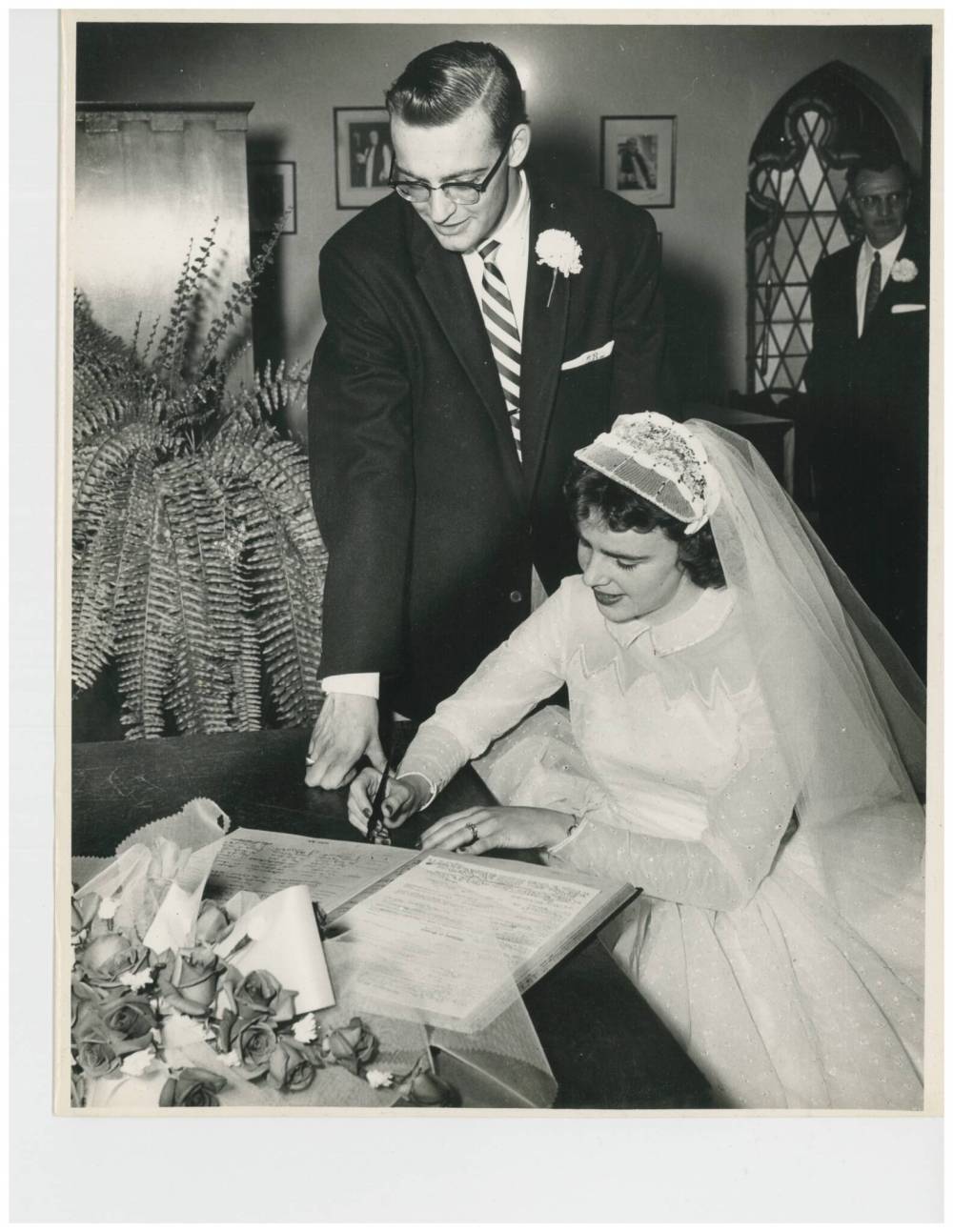 Rick and Elaine McLellan, wed on May 23, 1959 (Supplied)