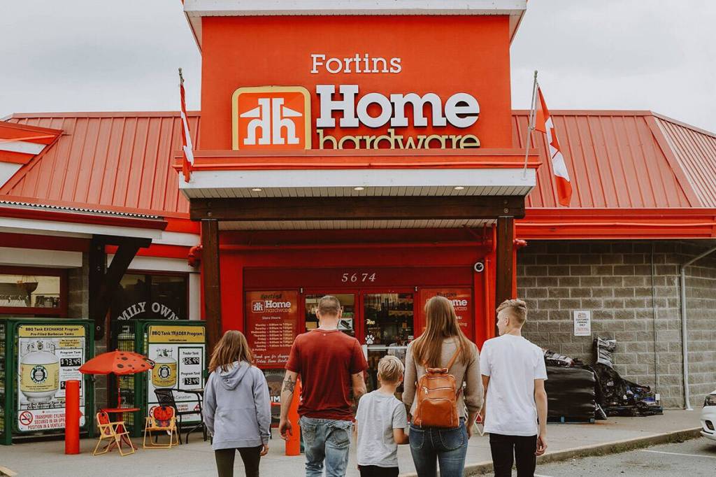 Fortin&rsquo;s Home Hardware on Vedder Road is closing at the end of 2026. (Fortin&rsquo;s Home Hardware/ Facebook)