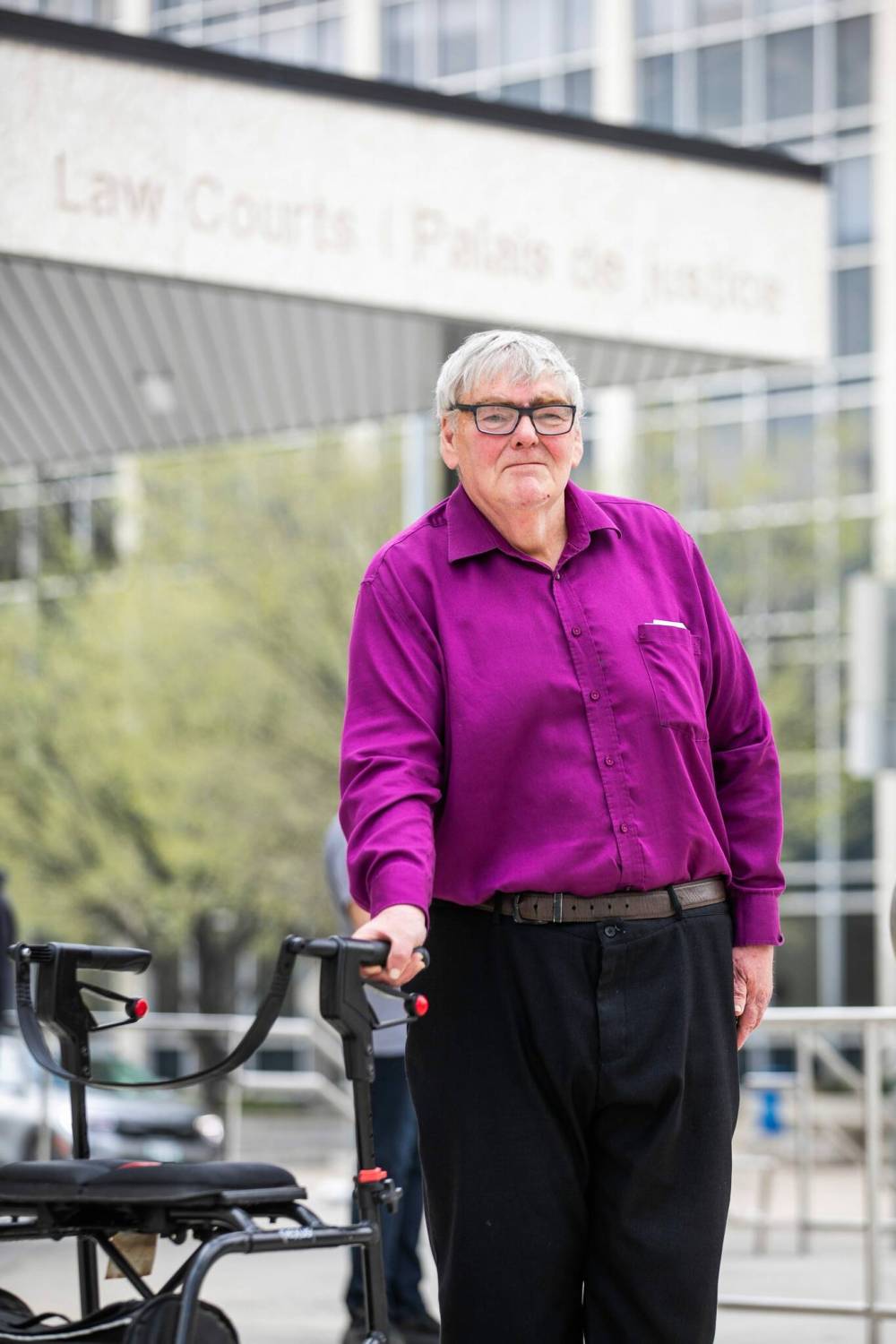 MIKAELA MACKENZIE / FREE PRESS
Michael Filbert alleges police officers illegally searched his room and threatened him with an electroshock weapon in 2025.