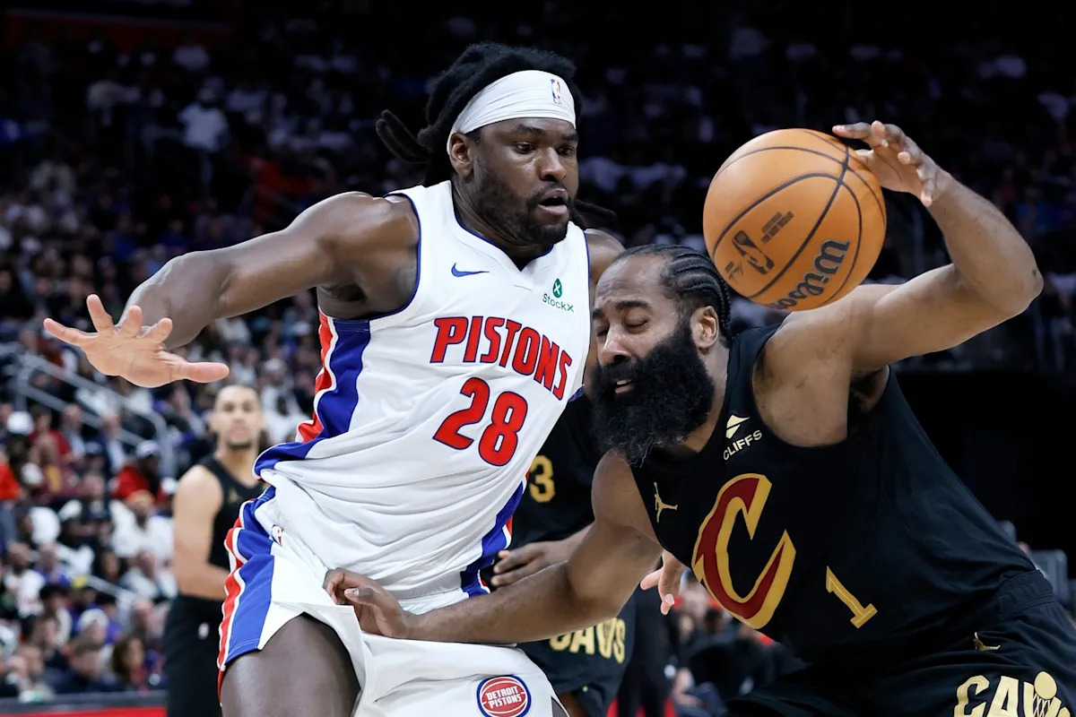 Cade Cunningham scores 23, Tobias Harris has 20 to help Pistons beat Cavs 111-101 in Game 1