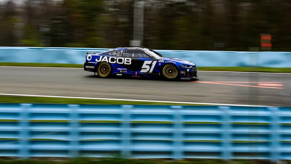 Cody Ware races in the No. 51 Jacob Companies Chevy at Watkins Glen. (Photo by Orry Perce/Icon Sportswire via Getty Images)
