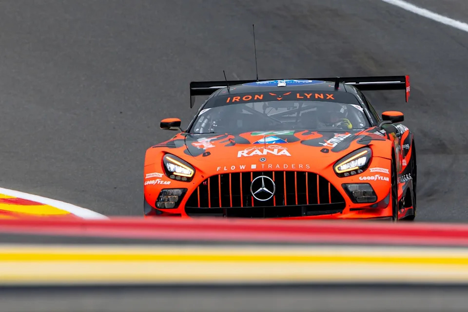 #79 Iron Lynx Mercedes-AMG LMGT3: Johannes Zelger, Matteo Cressoni, Lin Hodenius