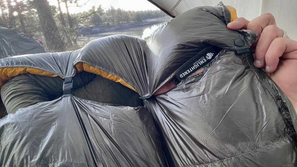 enlightened equipment enigma 20 - the snaps and buckles are difficult to use with frigid fingers.