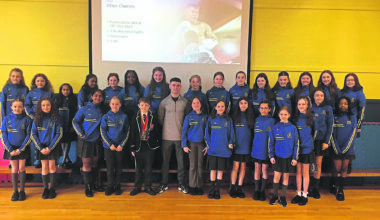 Enniskillen boxers Owens and Harvey go back to school