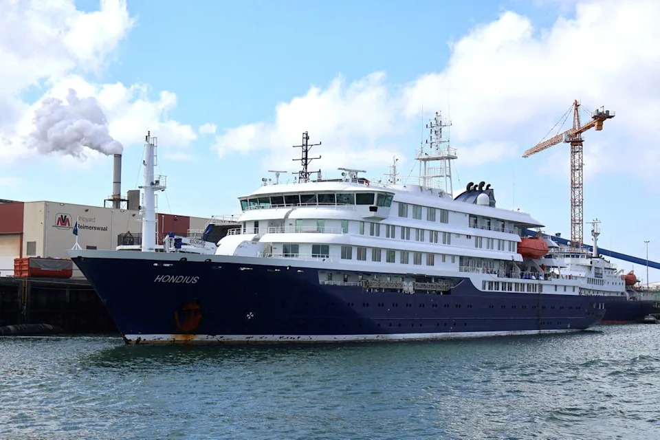 The MV Hondius, a Netherlands-based cruise ship, has been hit by a suspected outbreak of hantavirus (Reuters)