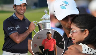 PGA Championship winner Aaron Rai’s wife is also a golf star: ‘Beats me more times than I beat her’