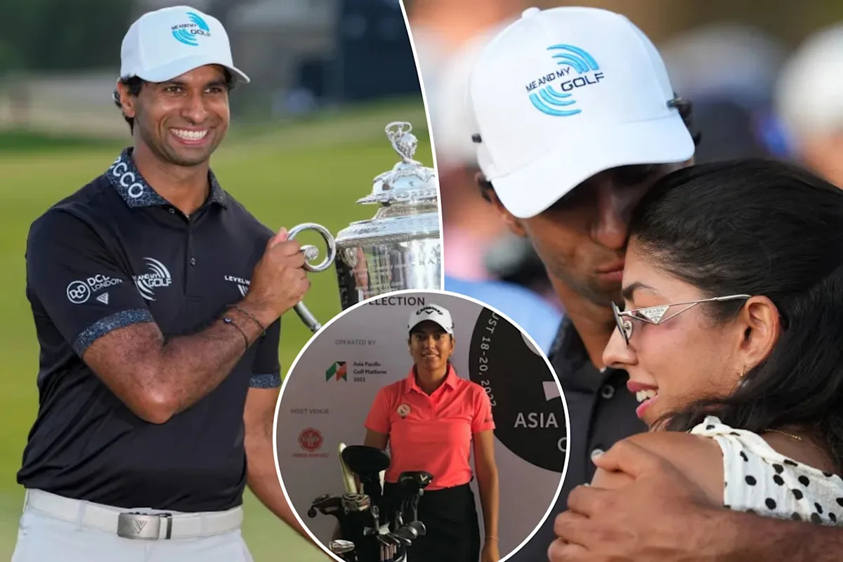 PGA Championship winner Aaron Rai’s wife is also a golf star: ‘Beats me more times than I beat her’