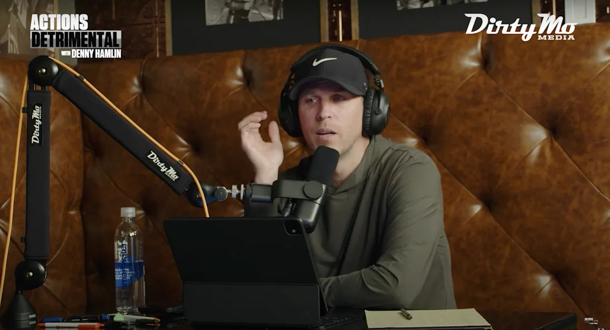 Denny Hamlin critical of NASCAR on Fox broadcast: ‘There’s absolutely no excuse’