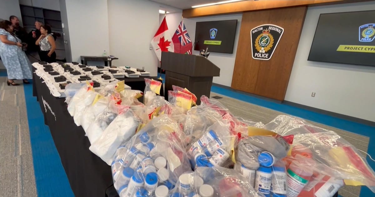 Project Cyprus: Halton police on drug trafficking probe, firearms seizure