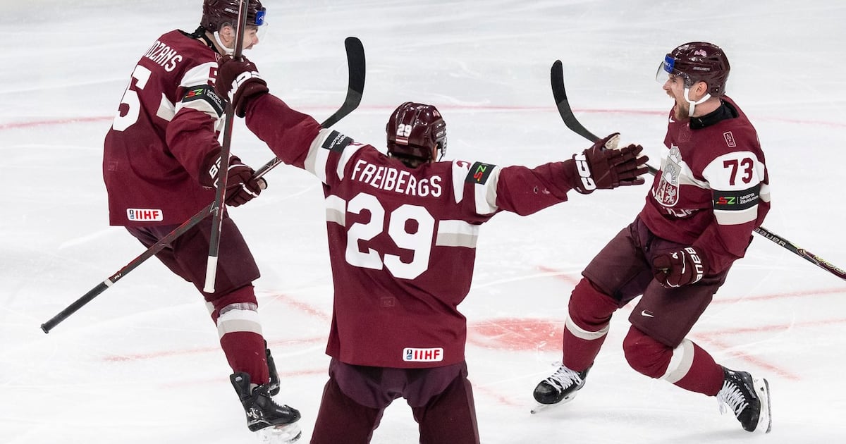 Latvia stuns US at ice hockey world championship