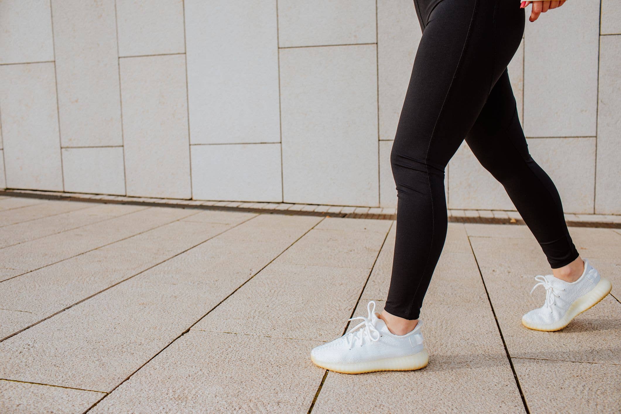 Walking is the only exercise Bettina does