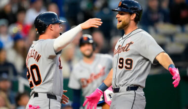 New arrival leads Tigers to victory with first MLB home run