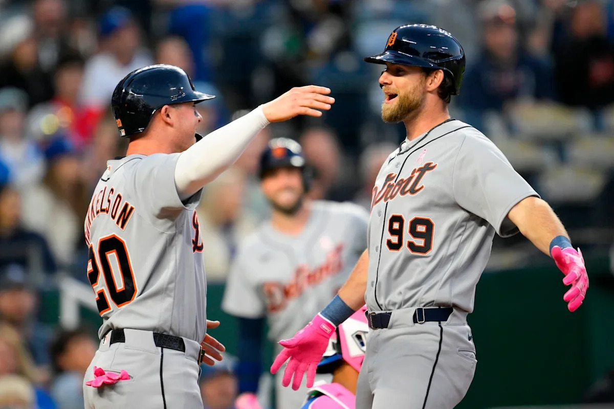 New arrival leads Tigers to victory with first MLB home run