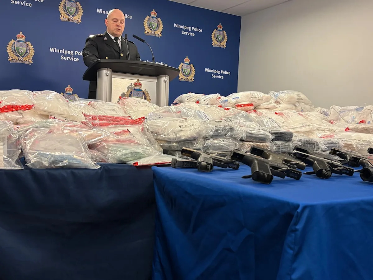 Mexican cartel, Hells Angels associates among 33 arrested in $37M drug bust: Winnipeg police