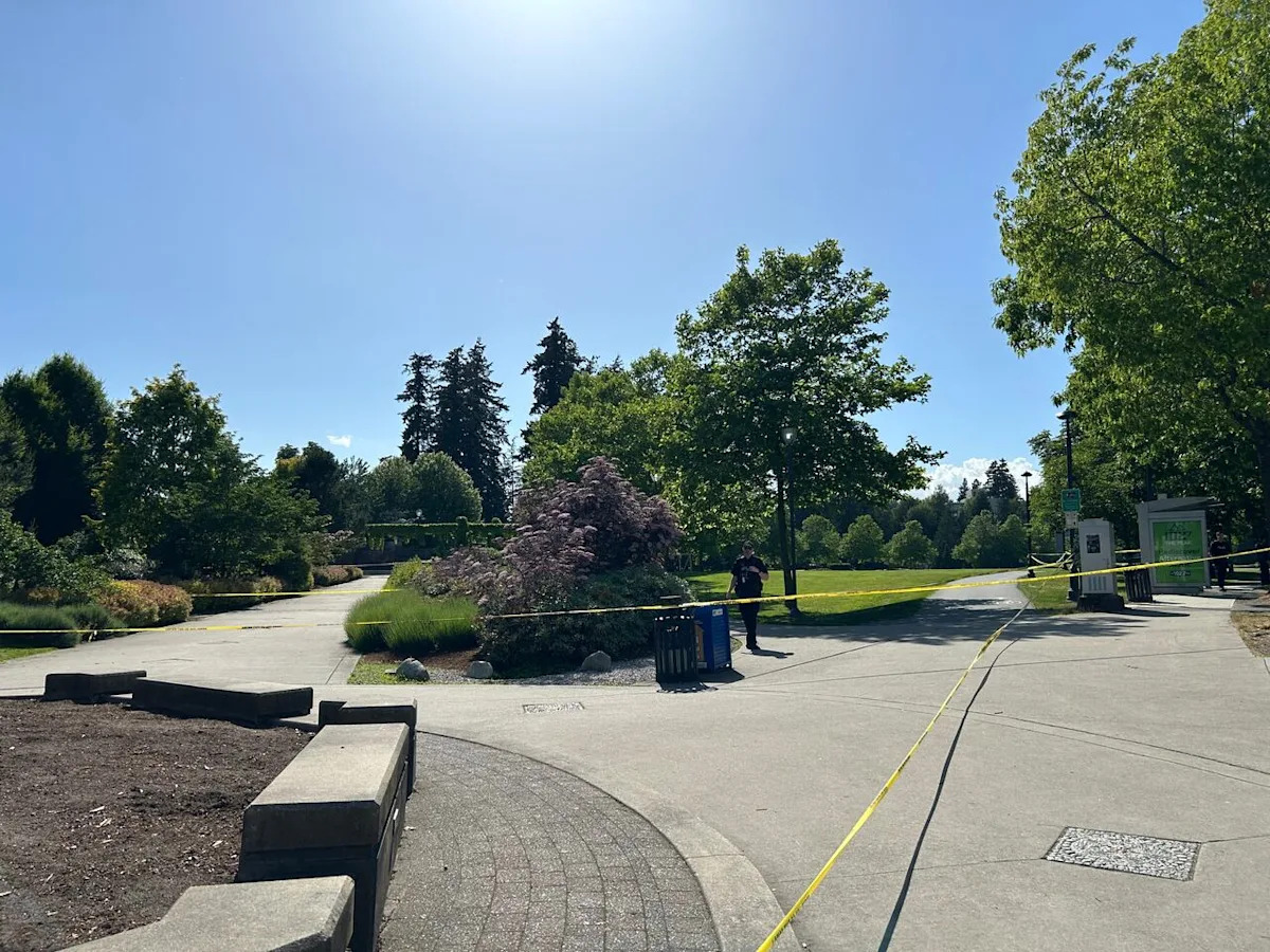 Suspect in fatal stabbing shot dead by Surrey police near Holland Park