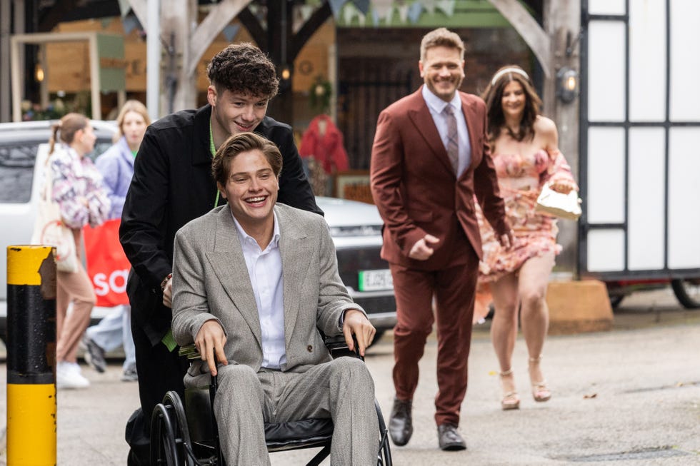 maddox, caleb, jonah and beth keane in hollyoaks