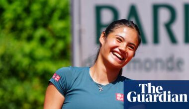Emma Raducanu ‘feeling a lot better’ for French Open after illness setback | Emma Raducanu