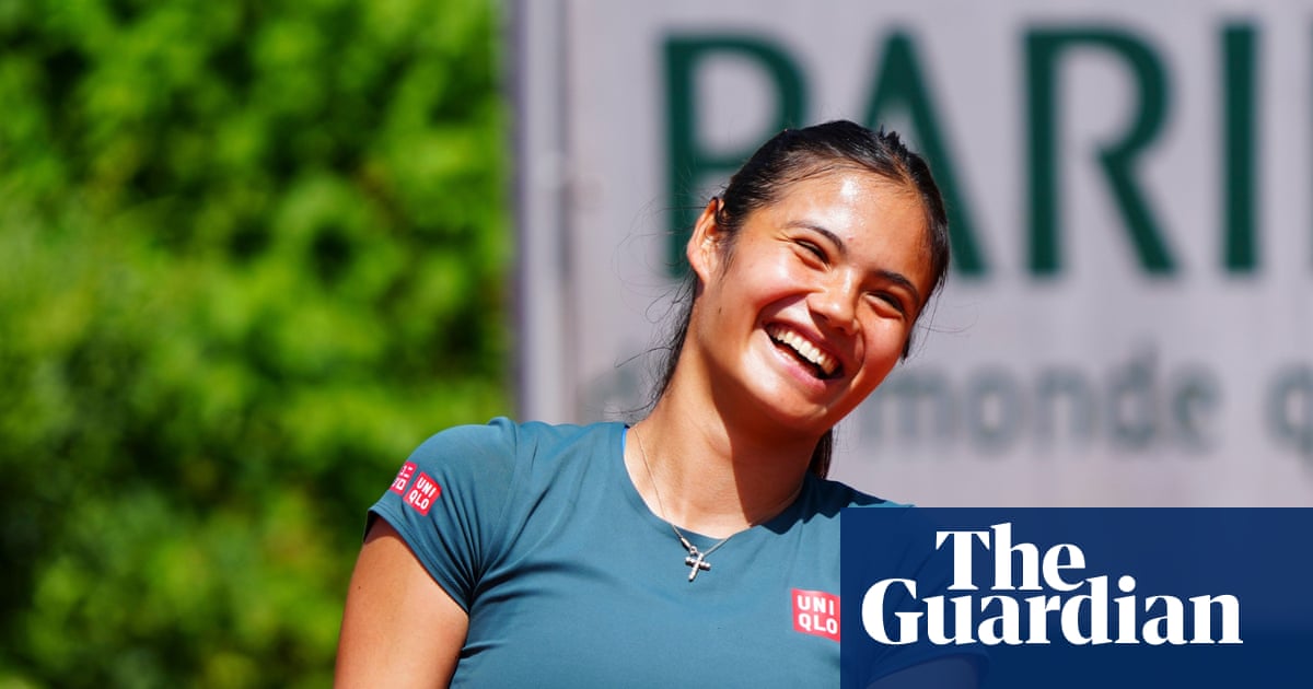 Emma Raducanu ‘feeling a lot better’ for French Open after illness setback | Emma Raducanu