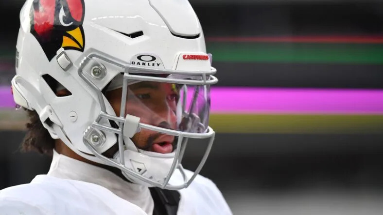 Kyler Murray during a game against the Philadelphia Eagles at Lincoln Financial Field. Vikings QB room