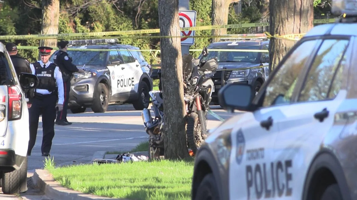 Motorcyclist dead following 2-vehicle collision in Scarborough: Toronto police