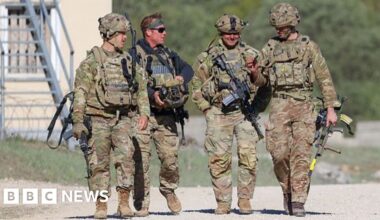 US to cut troop levels in Germany by 5,000 amid Trump spat with Merz - BBC