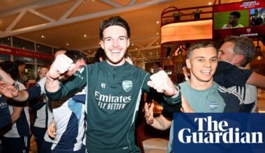 Arsenal crowned Premier League champions after Manchester City draw | Arsenal