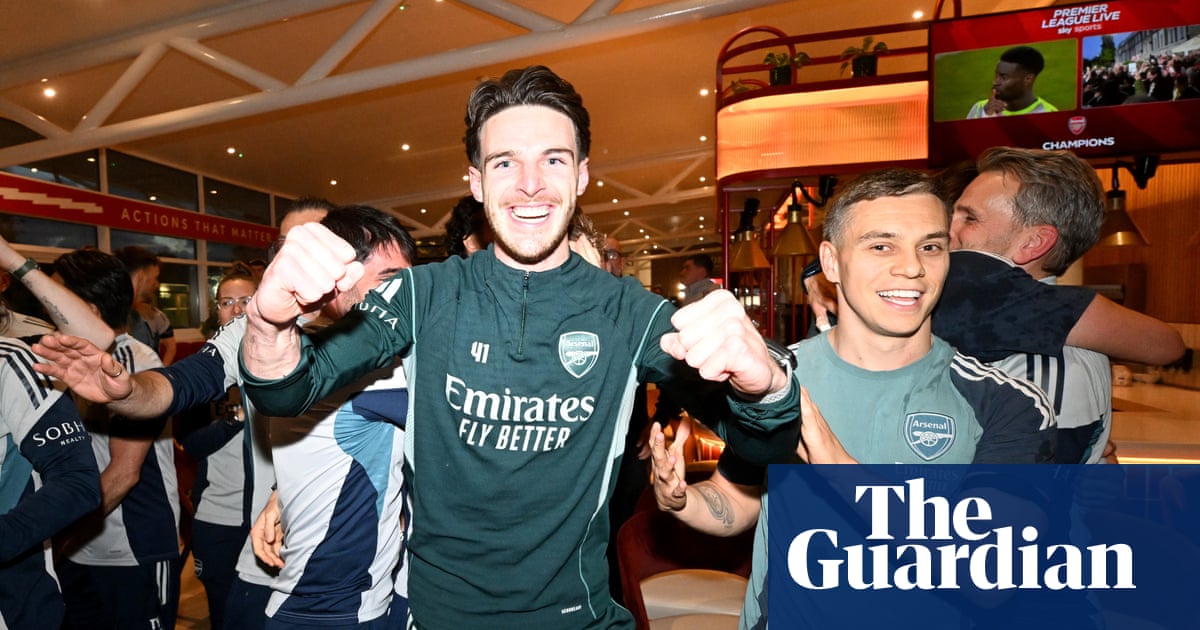 Arsenal crowned Premier League champions after Manchester City draw | Arsenal