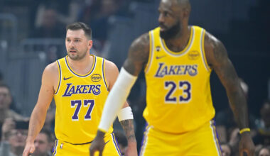 NBA writer claims LeBron James and Luka Doncic don't get along