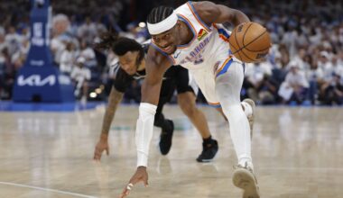 Thunder top Spurs to move to brink of NBA Finals