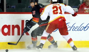 Etienne Morin and Jeremie Poirier’s connection pre and post-dates the Calgary Wranglers