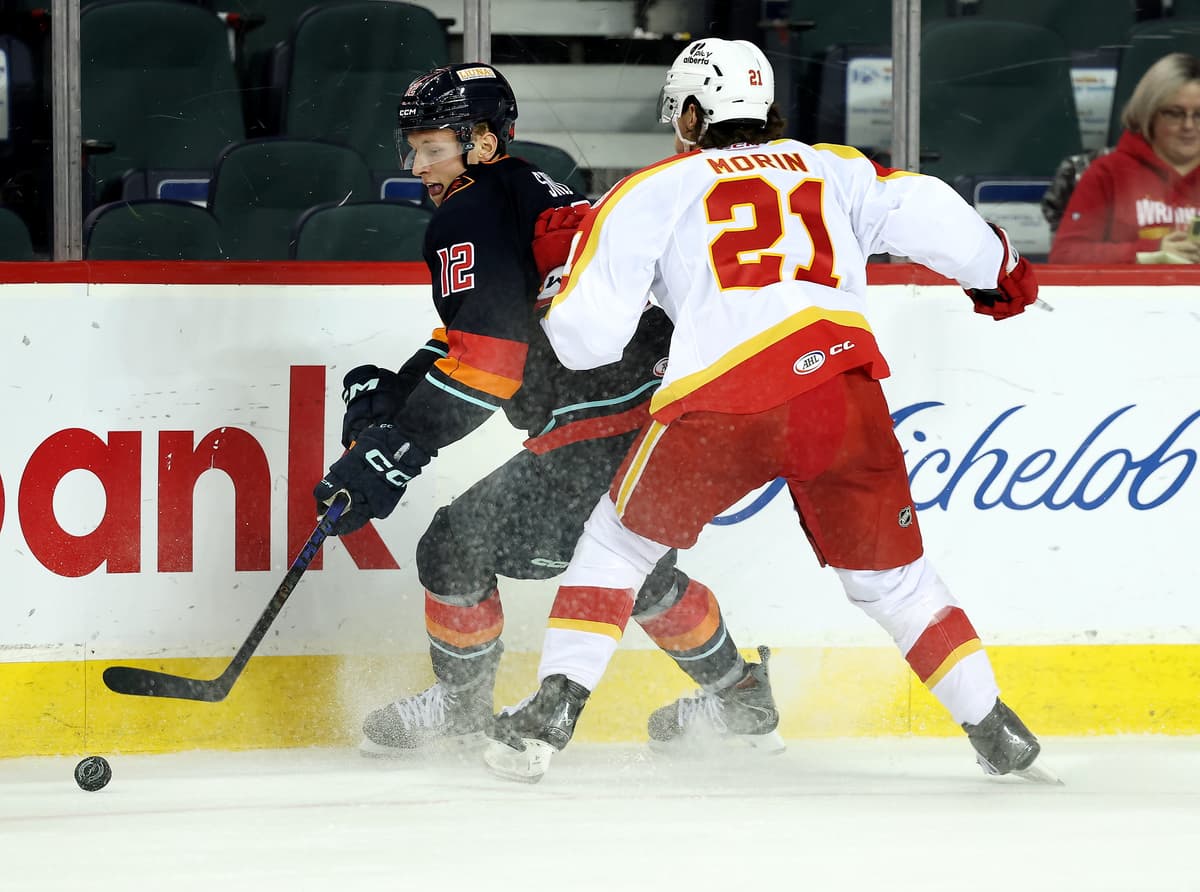 Etienne Morin and Jeremie Poirier’s connection pre and post-dates the Calgary Wranglers