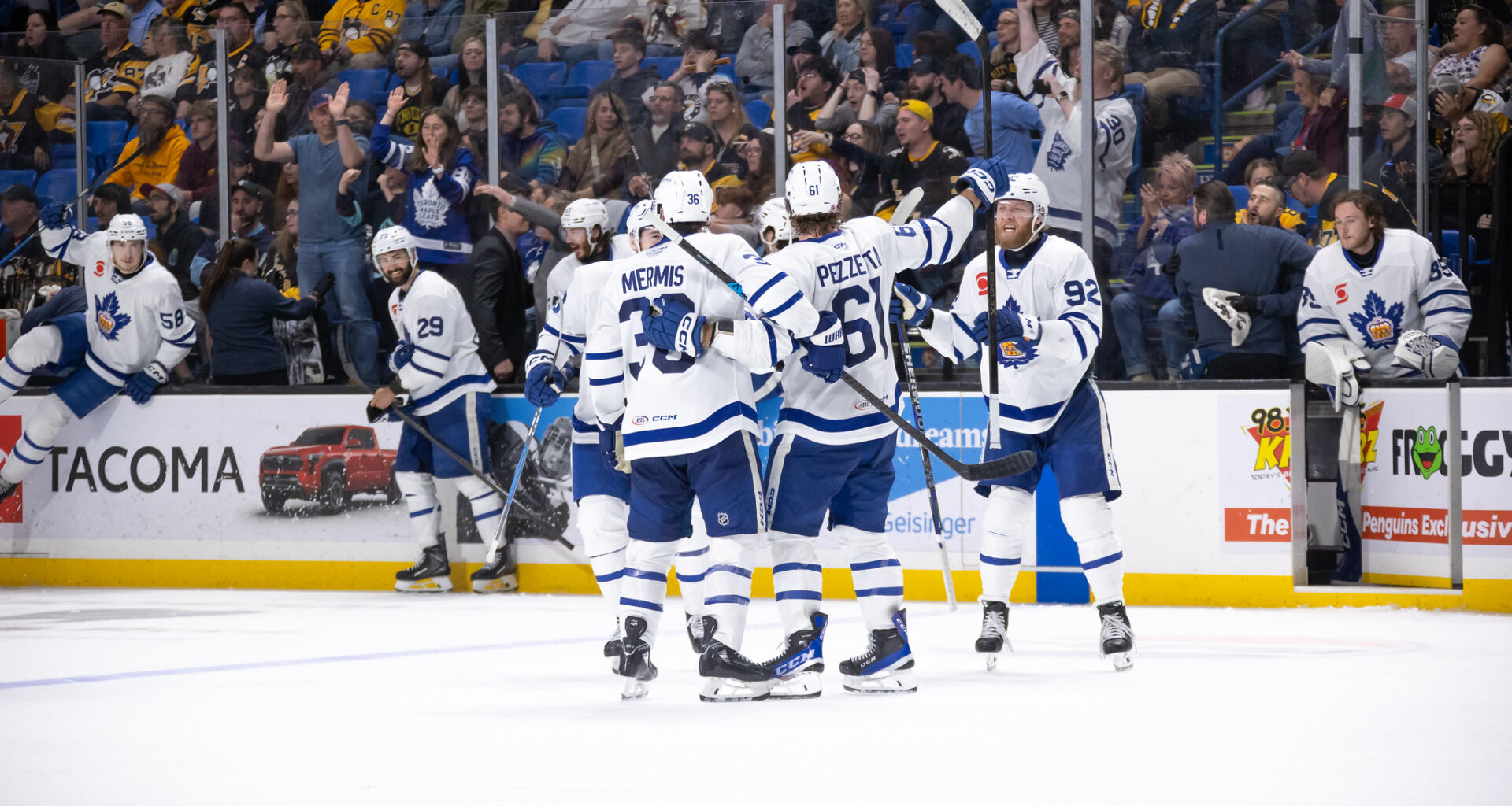 Michael Pezzetta comes up clutch again, Toronto Marlies head home with a 2-0 series lead in Eastern Conference Final