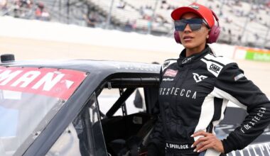 NASCAR's first Black woman driver lauded despite crash out Dover debut - Motorsport - Sports