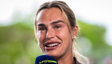 Aryna Sabalenka revisits dad's death and stars clash in chaotic scenes - Tennis - Sports