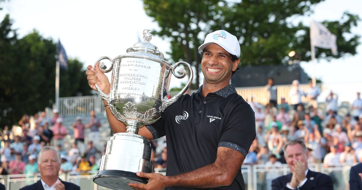 CBS breaks Mickelson record as Aaron Rai wins USPGA - Golf - Sports