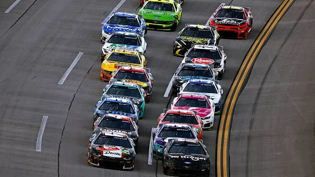 NASCAR Cup Series field at Talladega. (Photo by Sean Gardner/Getty Images)Photo by Sean Gardner/Getty Images