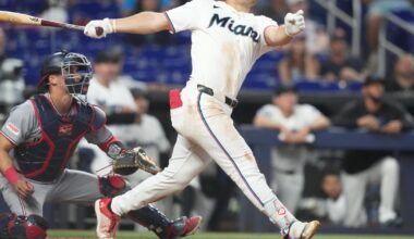 Jakob Marsee hits three-run home run, Miami Marlins rally to beat Washington Nationals