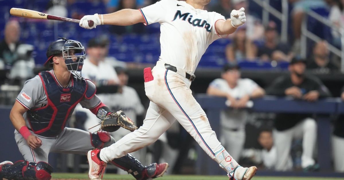 Jakob Marsee hits three-run home run, Miami Marlins rally to beat Washington Nationals