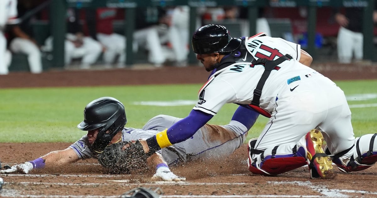 Corbin Carroll lines RBI single in ninth, Arizona Diamondbacks knock off Colorado Rockies for fifth straight win