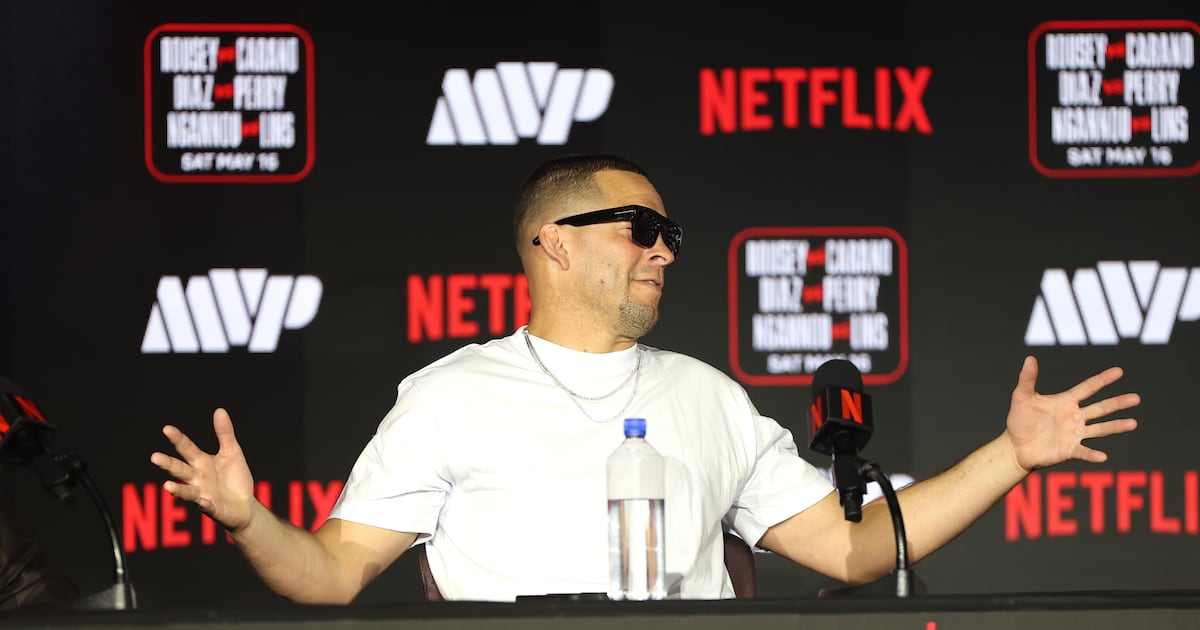 Kalshi endorsing Nate Diaz for MVP MMA debut card on Netflix