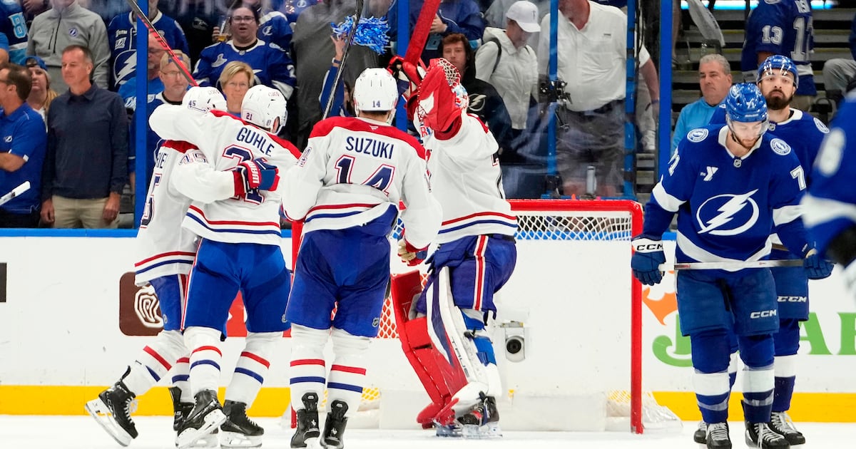 Montreal Canadiens overcome Tampa bay Lightning to win Game 7 and advance to Round 2