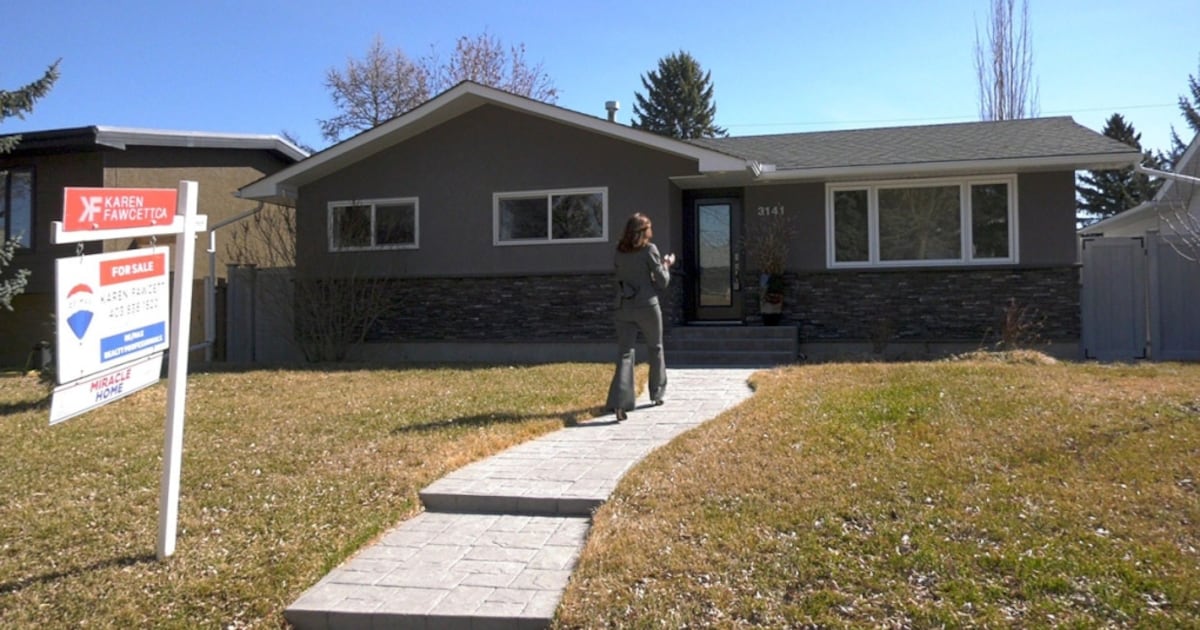 Calgary home sales fall 5.7 per cent in April